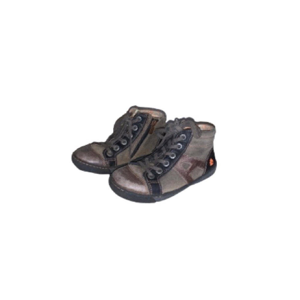 The Art Company Leather and Suede Ergonomic Shoes - Boy’s Size 32
